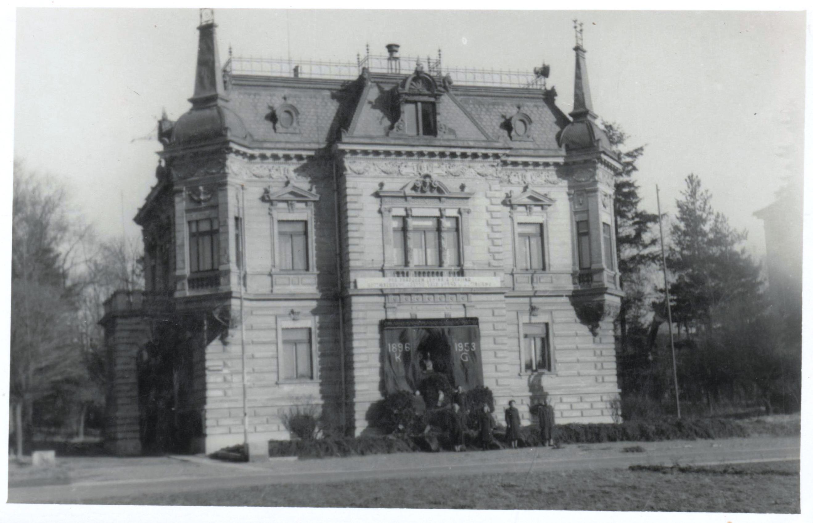 Pietní obřad úmrtí Klem. Gotwalda 1953