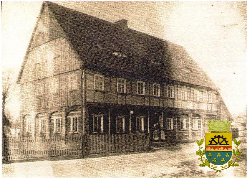 Horní Šenov čp. 114, postaveno v roce 1826 a zbouráno roku 1945