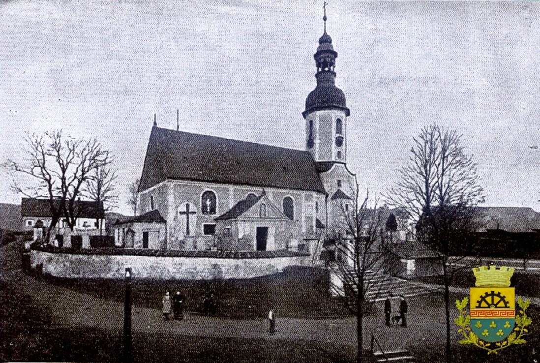 Pohled na kostel od jihu  1899
