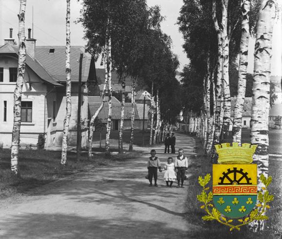 Mikulášovická ulice cca 1900 