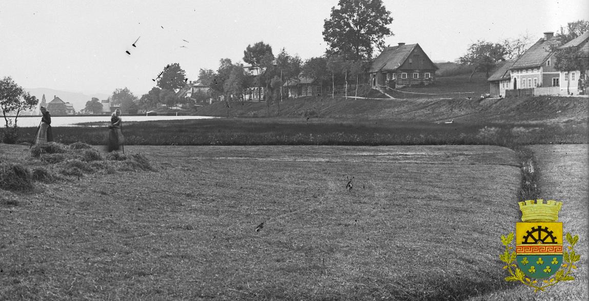 za Černým rybníkem cca 1900
