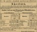 Jízdní řád  vydaný v Praze 11.12.1884
