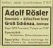 Rösler Adolf 1933