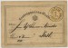 nejstarší poštovní lístek 4.1.1875